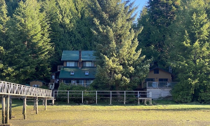 Bamfield House | Waterfront home located in peaceful Bamfield Inlet with private dock.