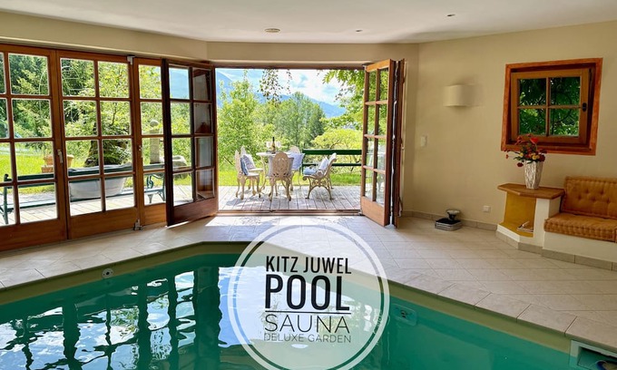 Sankt Johann in Tirol Ski Chalet | KitzDiamant with Pool & Sauna by Belle-Stay
