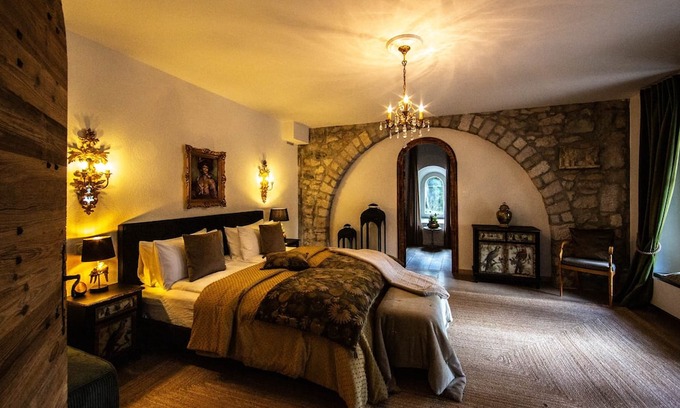 Gex Apartment | Elegant Courtyard Retreat on Estate near Geneva. Mont Blanc views. Pet-Friendly!