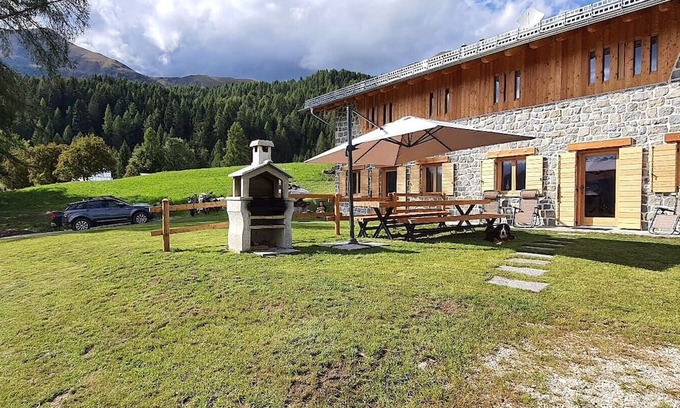 Roncegno Ski Chalet | Authentic wooden chalet with panorama, fireplace and alpine flair
