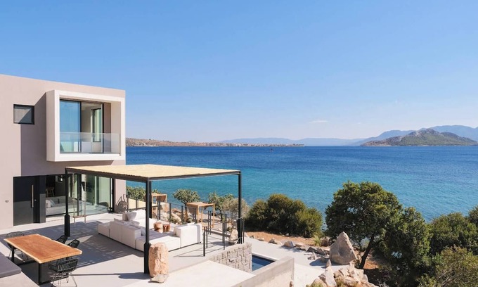 Aegina Villa | Floating Cubes Villa with Private Pool, Floating Cubes Villas Aegina