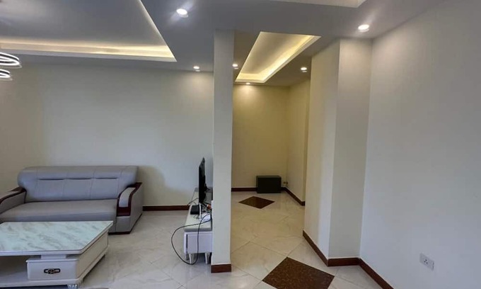 Kirkos Apartment | Spacious 3-bedroom apartment in pleasant Addis Ababa with fitness room