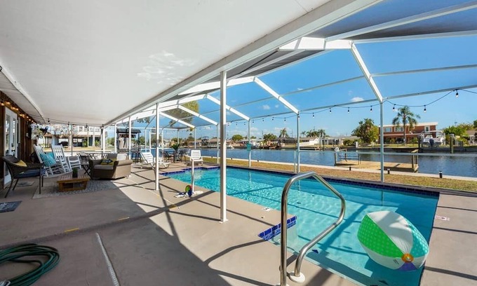 Sea Ranch House | "Stay Salty" Florida Pool/Canal Home, 4 bed, 3.5 bath, bring boat!