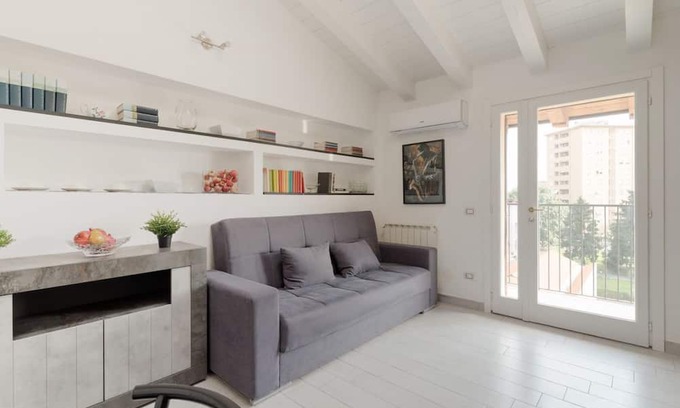 Isola del Bosco - Delle Corti Apartment | Charming 40 sqm apartment, ideal for up to 2 people, located on the fourth floor of a building with an elevator (NOT accessible to disabled guests).The property is located in Sesto San Giovanni, a residential neighborhood with plenty of amenities. The Se