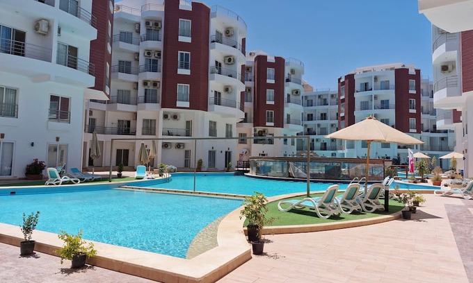 Al Ahyaa Apartment | Cozy and Modern Studio Apartment in Hurghada Egypt Aqua palms resort