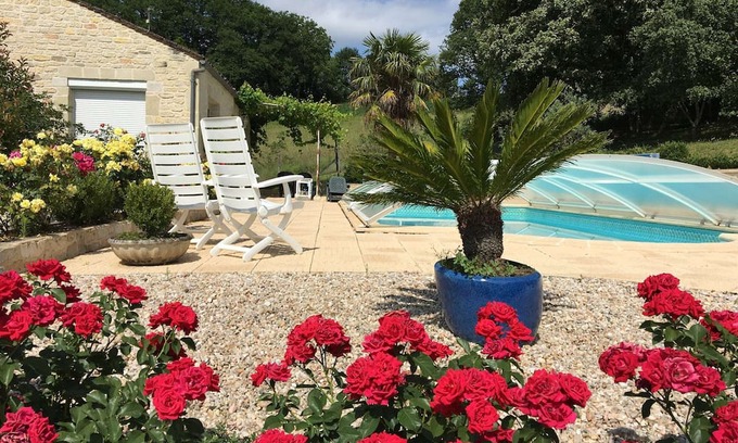 Le Vigan House | Sèrra House & Dovecote: Charm, Private Pool, Privacy, 4-7 guests