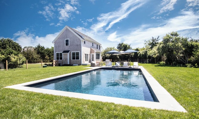 Oak Bluffs House | EXQUISITE MARTHA'S VINEYARD HOME, HEATED POOL, 10 MIN WALK TO OAK BLUFFS FERRY